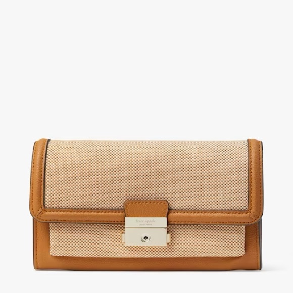 Kate Spade Voyage Canvas Crossbody Wallet NWT - Picture 3 of 14